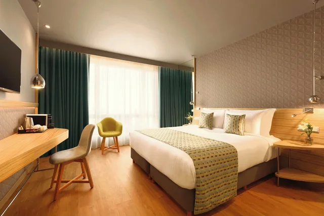 غرفة قياسية بسرير كينج بإطلالة على المدينة، Wyndham Grand Athens 3/8