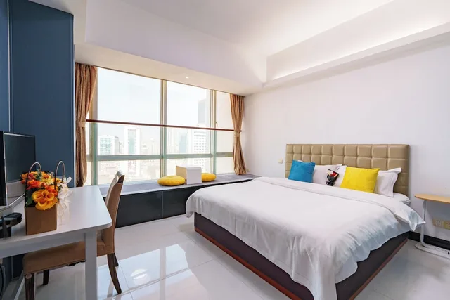 غرفة قياسية بسرير كوين، Sunny Private Apt Of Grand Continental 3/10