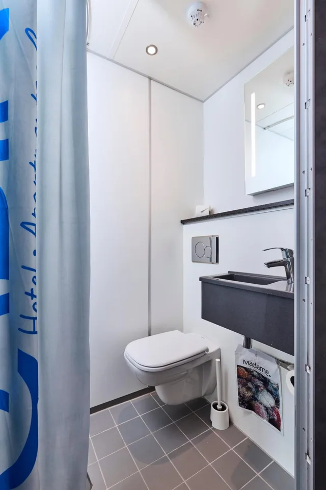 غرفة اقتصادية بسرير بطابقين، CABINN Vejle 7/8