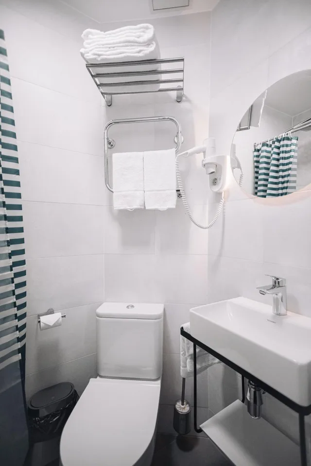 غرفة صغيرة بسرير مزدوج أو سريرين منفصلين، Rija Old Town Hotel 5/6
