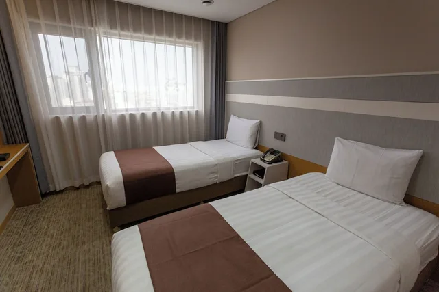 غرفة قياسية بسريرين منفصلين، The Recenz Dongdaemun Hotel 2/10