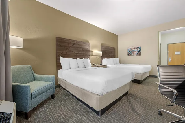 غرفة بسريرين كوين، Best Western Brockport Inn & Suites 3/4