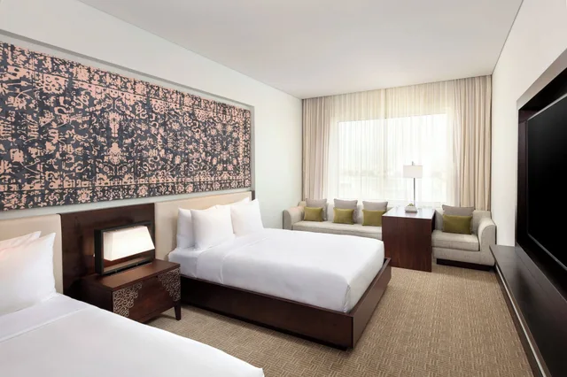 غرفة ديلوكس بسريرين مزدوجين، Jw Marriott Muscat 1/10