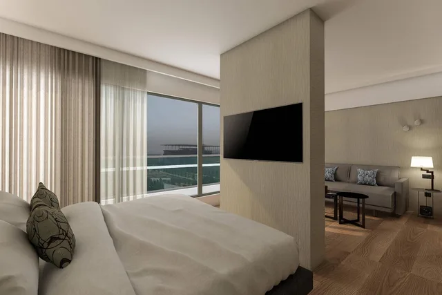 Junior Suite, King Bed, Sea or City View, Sofa، Metropolitan 1/2