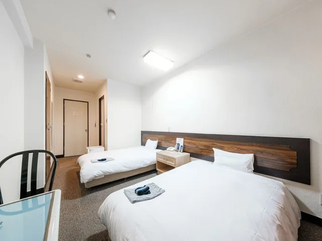 غرفة بسريرين منفصلين للمدخنين، Hotel Tetora Hakodate Ekimae 1/10