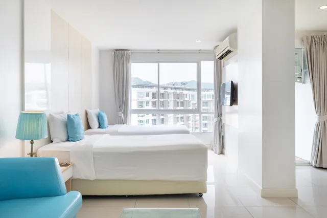 غرفة بسرير مزدوج أو سريرين منفصلين بإطلالة، Royal Pavilion Huahin 3/6