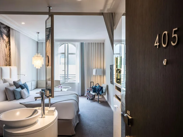جناح بإطلالة على البحر، Cures Marines Hotel Thalasso & Spa Trouville - MGallery Collection 3/4