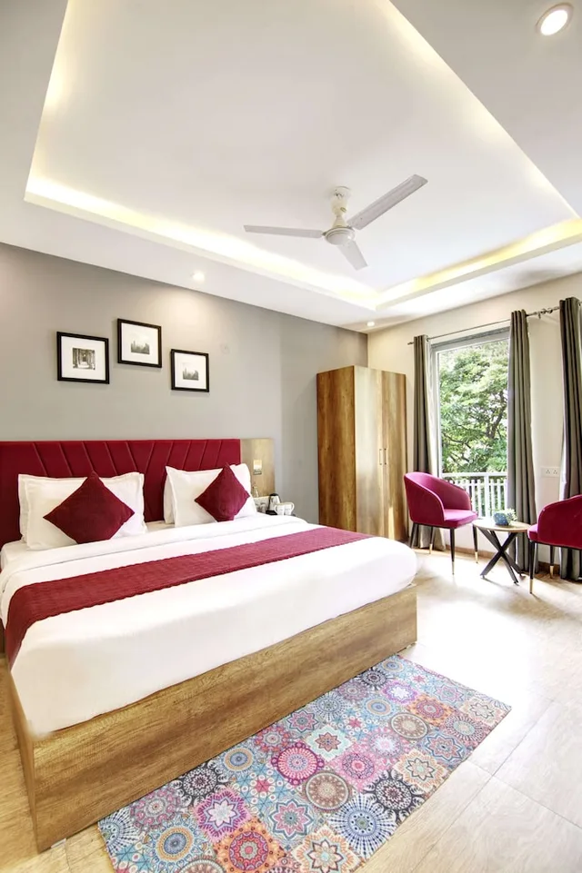 غرفة ديلوكس بسرير مزدوج، Saltstayz Hotel Huda City Center 8/10