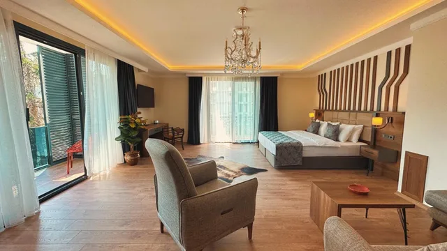 غرفة ديلوكس بسرير مزدوج، Biliris hotel 5/9