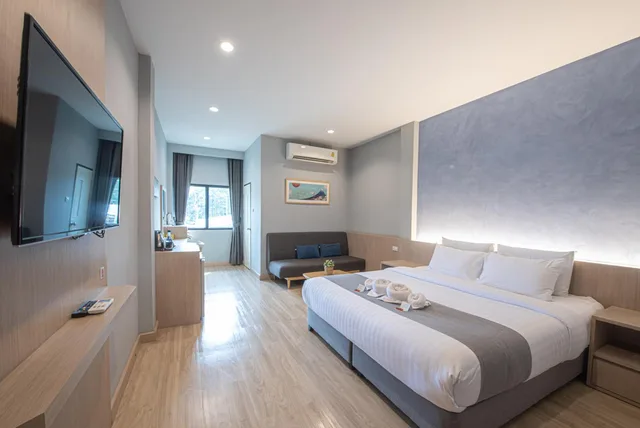 غرفة بسرير كوين بإطلالة على الحديقة، TARNSIRI Boutique Resort 2/10