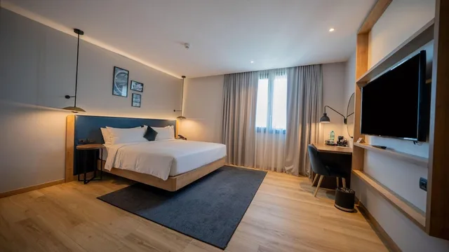Room, King Bed, Accessible, Hilton Garden Inn Bucharest Airport 1/8