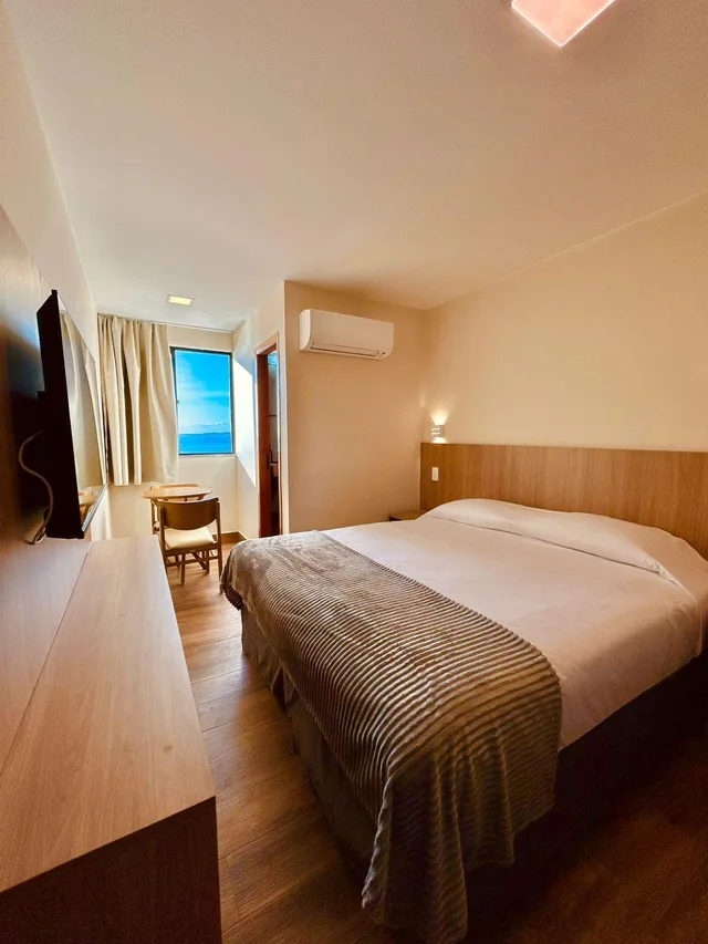 جناح بسرير مزدوج بإطلالة على البحر، Hit Hotel Salvador 1/2