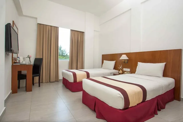 غرفة بسريرين منفصلين، Swan Garden Hotel 2/6