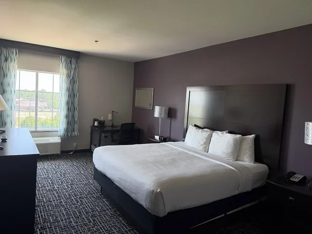 Room, King Bed, Airport View, Accessible، La Quinta Inn and Suites by Wyndham DFW Airport West - Euless 3/7