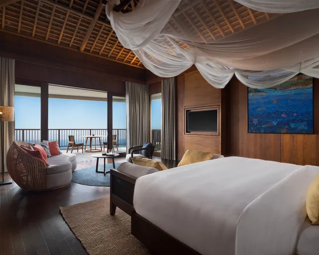 فيلا رئاسية بسريرين كينج بـ4 غرف نوم، Six Senses Uluwatu Bali 1/3