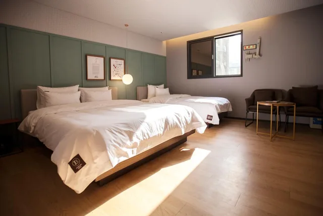 جناح عائلي بسريرين منفصلين، Seomyeon Brown-dot Hotel Gold Busan 3/10