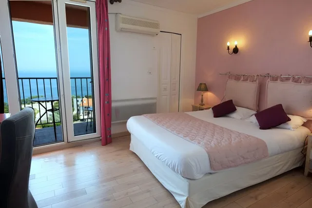 غرفة كومفورت مفردة بسريرين منفصلين، Hôtel Le Catalan Restaurant Le Miradou 2/6