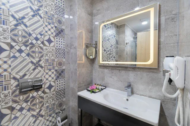 غرفة عائلية ثلاثية بإطلالة على الجبل، Amossoia Elite Boutique Hotel 4/6