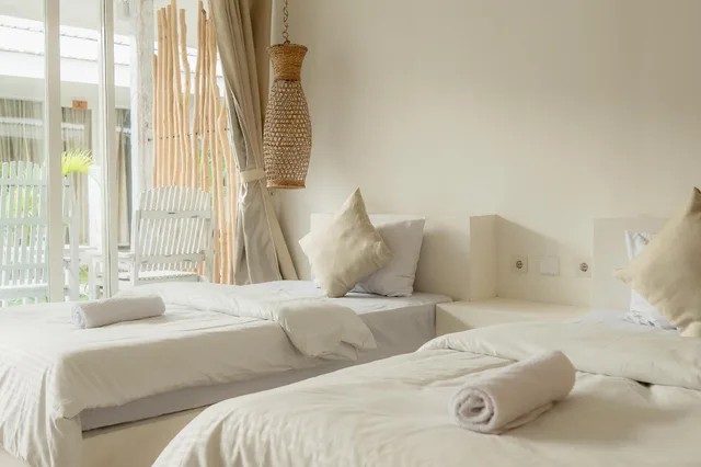 غرفة ديلوكس بسريرين منفصلين، GiliPaddy Resort 1/1