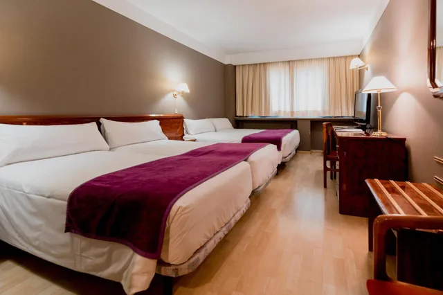 غرفة رباعية بسرير فردي، Hotel Sercotel Delfos Andorra 3/10
