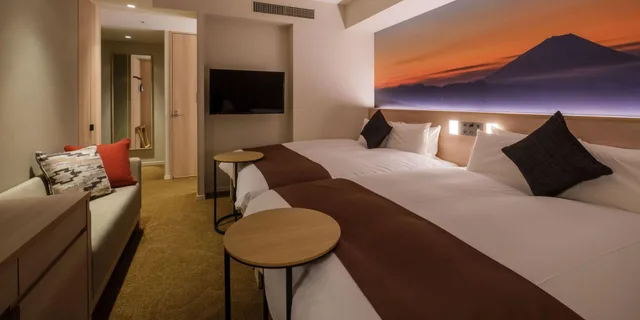 غرفة رباعية بسرير كوين، HOTEL JAL CITY HANEDA TOKYO WEST WING 2/3