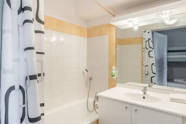 شقة بسرير مزدوج بغرفة نوم واحدة مع أريكة، Residence Residhotel Le Mayflower 2/3