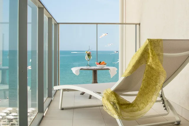 غرفة سوبيريور بسرير مزدوج أو سريرين منفصلين بإطلالة جزئية على البحر، Hotel Elite 7/10