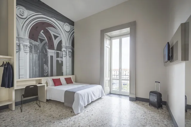 غرفة بسريرين منفصلين لذوي الإعاقة، B&B Hotel Napoli 6/10