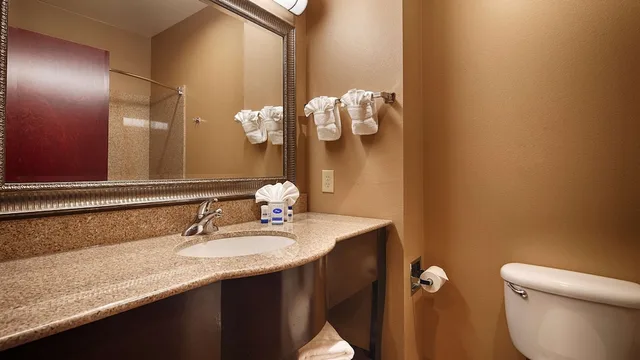 غرفة قياسية كبيرة بسريرين كوين، Best Western Lamesa Inn and Suites 2/2