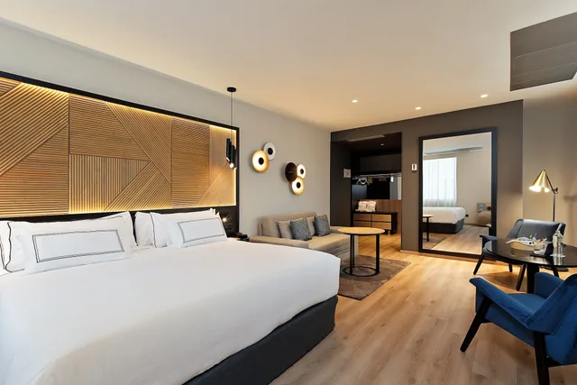 The Level, Premium, Twin Beds, Sofa، Melia Avenida America 2/6