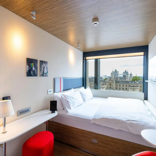 غرفة بسرير كينج بإطلالة، Citizenm Tower Of London 1/9
