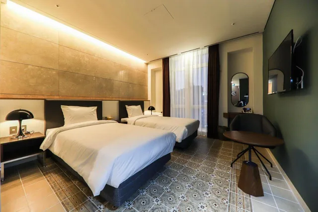 غرفة ديلوكس عائلية بسريرين منفصلين، Le Seoul Hotel 2/2