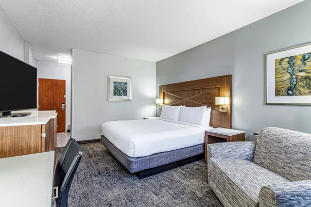 غرفة ديلوكس بسرير كينج، DoubleTree by Hilton Milwaukee Downtown 1/6