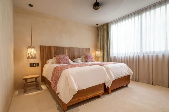 شقة فاخرة بإطلالة على الحديقة بشرفة بغرفتي نوم، Copal Tulum Hotel 2/3