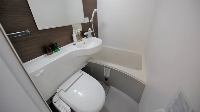 Super, 1 Double and 1 Single Bed، Super Hotel Naha Shintoshin 7/9