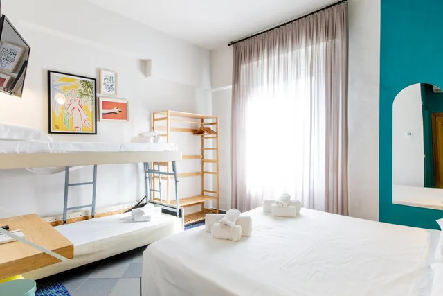 غرفة رباعية بإطلالة على البحر، Hotel Belvedere Mare 4/10