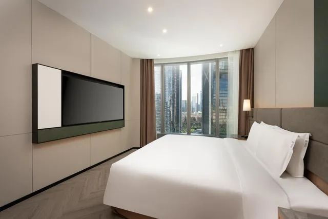 جناح بسرير كينج بغرفتي نوم، Holiday Inn Guangzhou Zhujiang New Town By Ihg 4/7