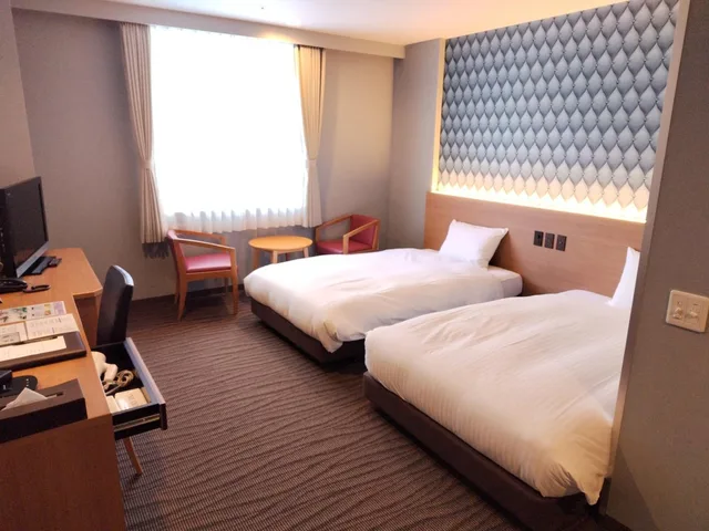 غرفة قياسية بسريرين منفصلين، San Gran Hotel Sapporo Odori Park 1/1