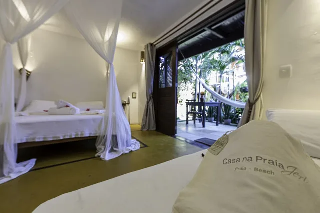 Garden, Tropical, Suite, 1 Queen and 1 Single Bed، Casa na Praia Jeri 2/4