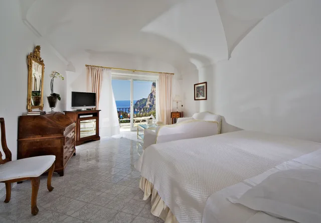 جناح جونيور بسرير كينج بإطلالة على البحر، Hotel La Scalinatella 2/4