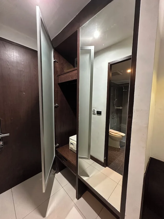 غرفة بريميير بسرير مزدوج، Collection O The Bangkok Airport Link Suite 5/5