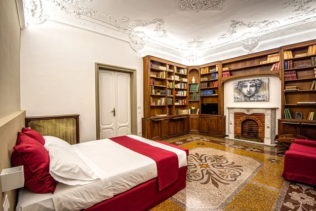 جناح بسريرين كوين بغرفتي نوم مع أريكة، Genova46 Suites & Rooms 3/4