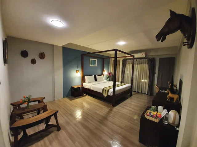 غرفة ديلوكس بسرير مزدوج، Big Tree Old Town Hotel 6/6