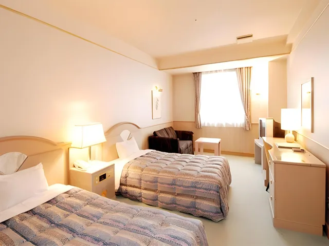 Semi Room, Deluxe, 2 Semi Double Beds، Palcall Tsumagoi Resort Hotel 2/2