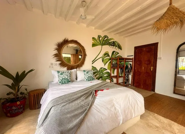 غرفة ديلوكس بسرير مزدوج مع سرير إضافي، Garden Beach Bungalows 8/10