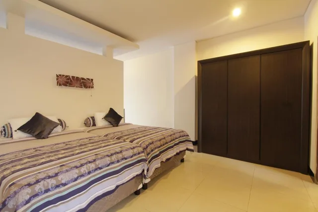 غرفة ديلوكس بسرير مزدوج أو سريرين منفصلين، Hotel Alit S Beach 1/10
