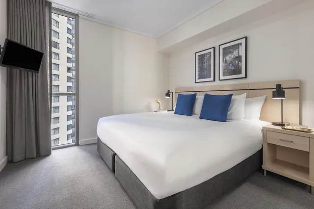 شقة بسرير كوين بغرفة نوم واحدة، Oaks Brisbane Festival Suites 3/5