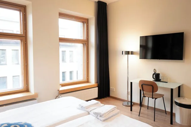 غرفة قياسية بسريرين منفصلين، Hotel Finn 6/10