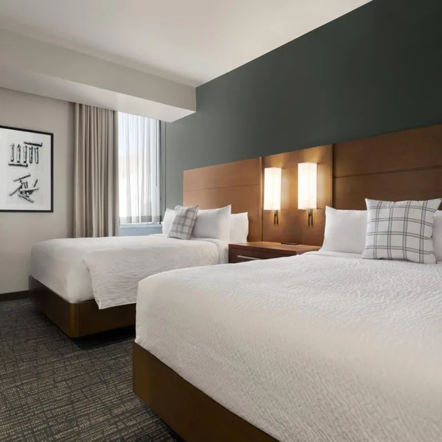 جناح كبير بسريرين كوين بإطلالة على المدينة، Residence Inn By Marriott Missoula Downtown 1/2