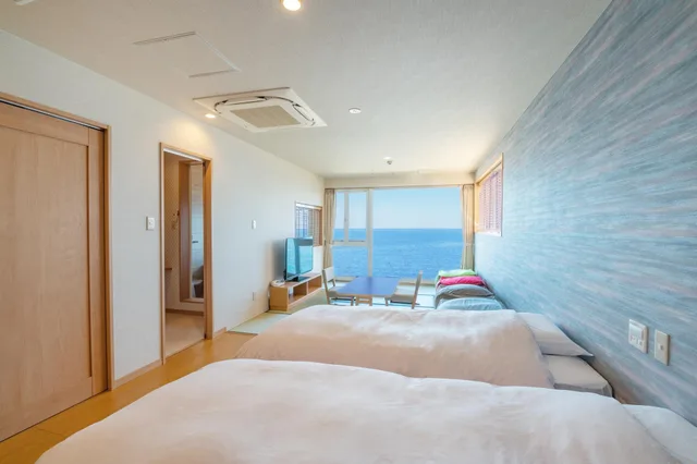 Japanese, Special, Twin Beds, Panoramic Ocean View, Ocean View، Umino hotel Hajime 1/1